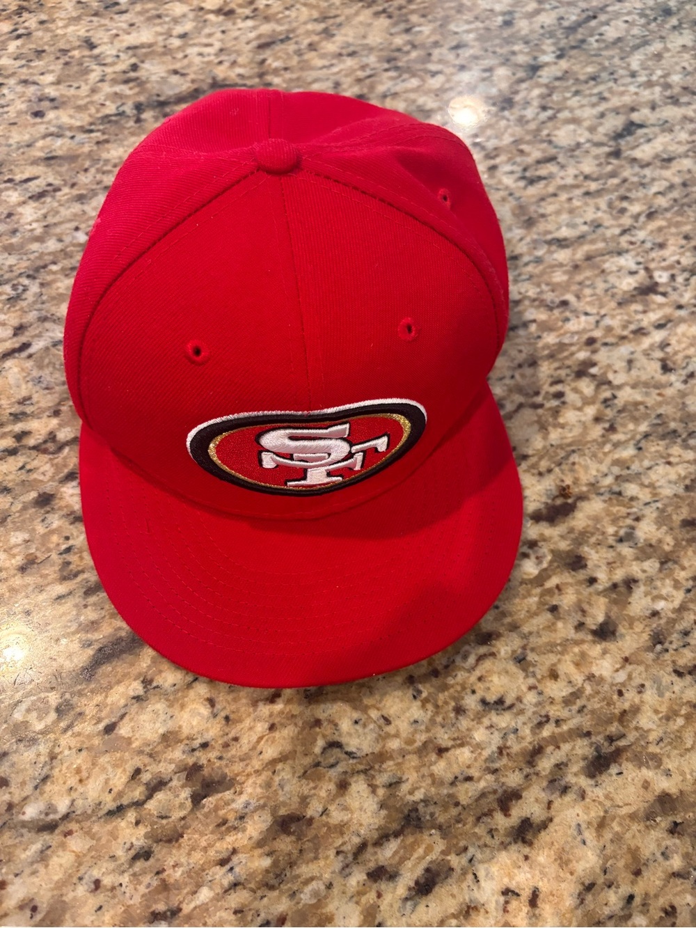 New Era 9FIFTY San Francisco 49ers Snapback Hat Red NFL OSFM